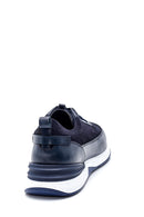 Men's Leather Suede Detailed Sneaker | Derimod Men's Leather Suede Detailed Sneaker | Derimod