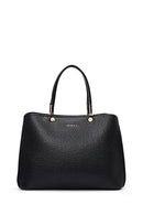 Women's Black Long Strap Classic Handbag | Derimod Women's Black Long Strap Classic Handbag | Derimod