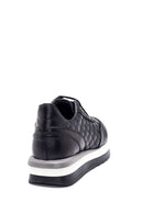 Kadın Siyah Deri Kalın Tabanlı Sneaker | Derimod Kadın Siyah Deri Kalın Tabanlı Sneaker | Derimod