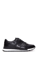 Erkek Siyah Deri Sneaker | Derimod Erkek Siyah Deri Sneaker | Derimod