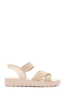 Women's Beige Ankle Strap Sandals | Derimod Women's Beige Ankle Strap Sandals | Derimod