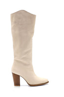 Women's Leather Heeled Boots | Derimod Women's Leather Heeled Boots | Derimod