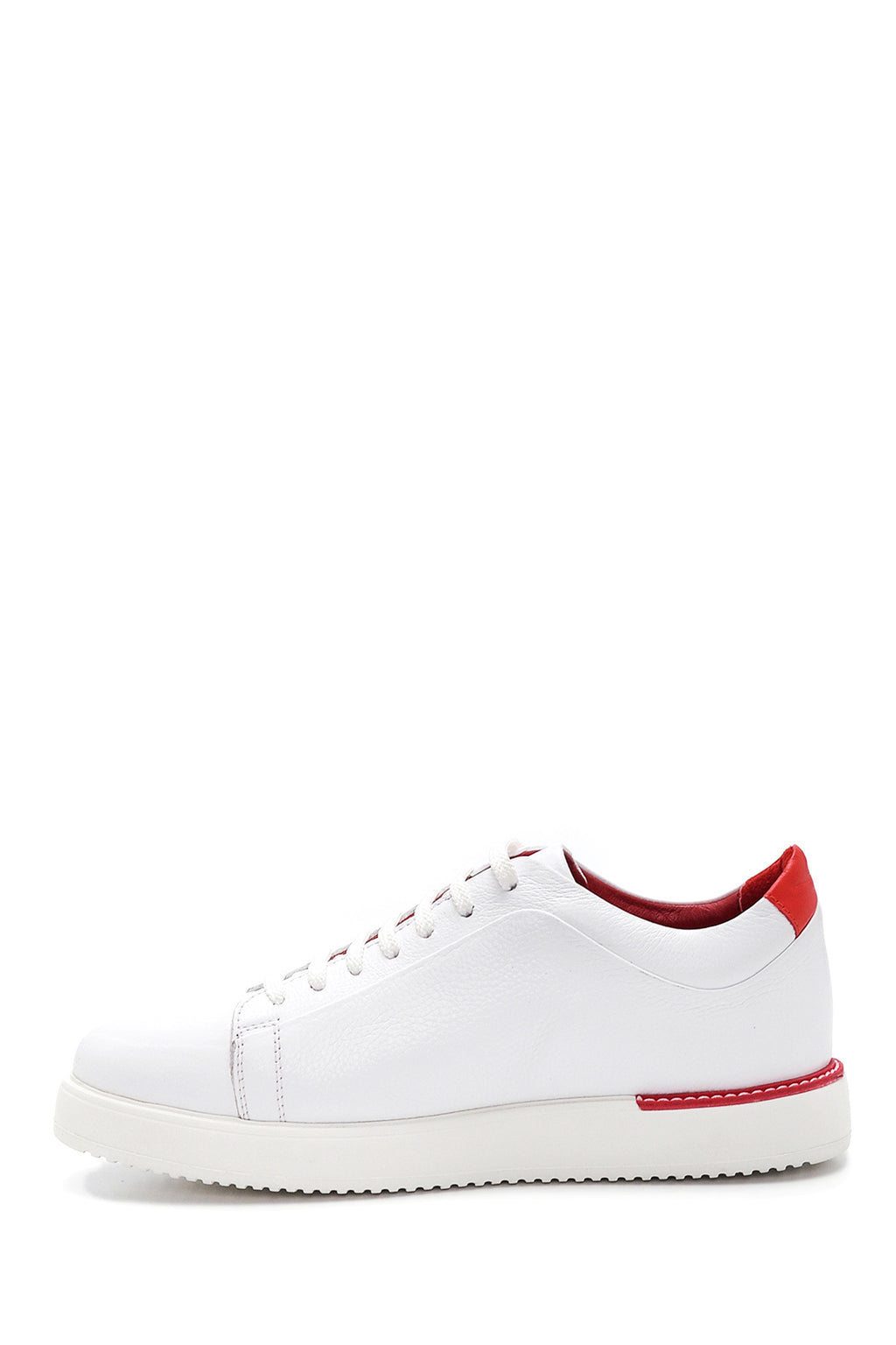 Erkek Beyaz Deri Sneaker