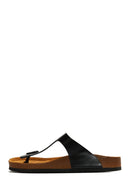 Men's Leather Flip Flops | Derimod Men's Leather Flip Flops | Derimod