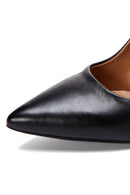 Kadın Siyah Deri Stiletto | Derimod Kadın Siyah Deri Stiletto | Derimod