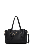 Woman Black Long-Strap Shoulder Bag | Derimod Woman Black Long-Strap Shoulder Bag | Derimod