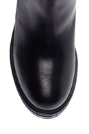 Women's Buckle Leather Boots | Derimod Women's Buckle Leather Boots | Derimod