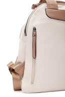 Woman Cream Backpack | Derimod Woman Cream Backpack | Derimod