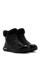 Skechers Kadın Siyah Arch Fit Smooth - Cool Puff Rugan Kalın Tabanlı Bot | Derimod Skechers Kadın Siyah Arch Fit Smooth - Cool Puff Rugan Kalın Tabanlı Bot | Derimod