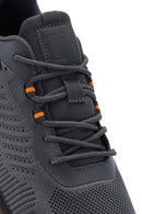 Derimod Zero Erkek Gri Bağcıklı Kalın Tabanlı Sneaker | Derimod Derimod Zero Erkek Gri Bağcıklı Kalın Tabanlı Sneaker | Derimod