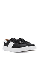 ACBC x Derimod Men's Black Lace-Up Sneakers | Derimod ACBC x Derimod Men's Black Lace-Up Sneakers | Derimod