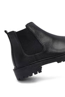 Male Black Leather Casual Chelsea Boots | Derimod Male Black Leather Casual Chelsea Boots | Derimod