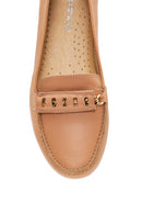 Kadın Camel Deri Loafer | Derimod Kadın Camel Deri Loafer | Derimod