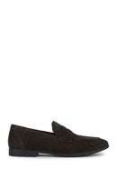 Geox Men's Brown Sapienza Suede Leather Loafer | Derimod Geox Men's Brown Sapienza Suede Leather Loafer | Derimod