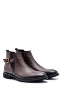 Men's Leather Buckle Boots | Derimod Men's Leather Buckle Boots | Derimod