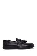 Male Black Tasselled Leather Casual Loafer | Derimod Male Black Tasselled Leather Casual Loafer | Derimod
