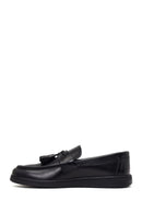 Male Black Tasselled Leather Casual Loafer | Derimod Male Black Tasselled Leather Casual Loafer | Derimod