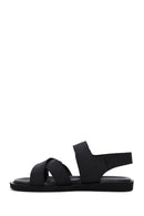Men's Black Nubuck Leather Sandals | Derimod Men's Black Nubuck Leather Sandals | Derimod