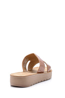 Women's Crocodile Pattern Slippers | Derimod Women's Crocodile Pattern Slippers | Derimod