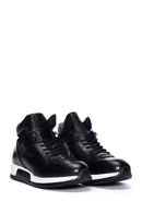 Men's Leather High Top Sneaker | Derimod Men's Leather High Top Sneaker | Derimod