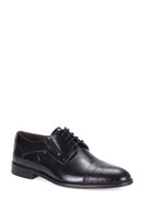 Crocodile Patterned Men's Leather Shoes | Derimod Crocodile Patterned Men's Leather Shoes | Derimod