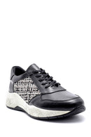 Erkek Desenli Deri Sneaker | Derimod Erkek Desenli Deri Sneaker | Derimod
