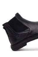 Male Black Leather Casual Chelsea Boots | Derimod Male Black Leather Casual Chelsea Boots | Derimod