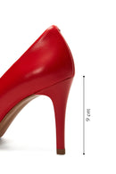 Women's Red Leather Stiletto | Derimod Women's Red Leather Stiletto | Derimod