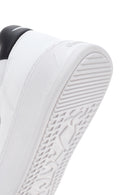 Alberto Guardiani Men's White New Era Thick Soled Leather Sneaker | Derimod Alberto Guardiani Men's White New Era Thick Soled Leather Sneaker | Derimod