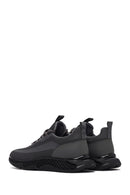 Derimod Zero Male Gray Thick-Soled Lace-Up Fabric Sneaker | Derimod Derimod Zero Male Gray Thick-Soled Lace-Up Fabric Sneaker | Derimod