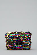 Colorful Sequin Women's Clutch Bag | Derimod Colorful Sequin Women's Clutch Bag | Derimod