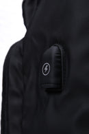 D-Pack Unisex Black Technological Fabric Backpack | Derimod D-Pack Unisex Black Technological Fabric Backpack | Derimod