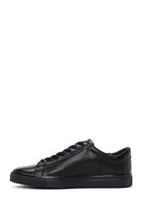Erkek Siyah Bağcıklı Deri Sneaker | Derimod Erkek Siyah Bağcıklı Deri Sneaker | Derimod