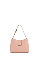 Geox Women's Beige Solangy Leather Shoulder Bag | Derimod Geox Women's Beige Solangy Leather Shoulder Bag | Derimod
