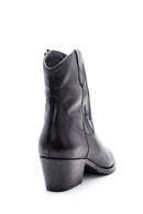 Women's Suede Leather Cowboy Boots | Derimod Women's Suede Leather Cowboy Boots | Derimod