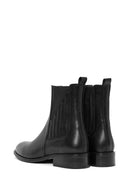 Women's Black Leather Chelsea Boots | Derimod Women's Black Leather Chelsea Boots | Derimod