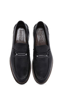 Men's Black Leather Casual Loafer | Derimod Men's Black Leather Casual Loafer | Derimod