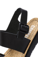 Camper Women's Black Oruga Sandals | Derimod Camper Women's Black Oruga Sandals | Derimod