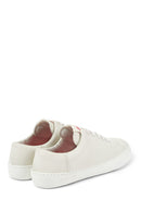Camper Women's White Peu Touring Lace-up Leather Sneaker | Derimod Camper Women's White Peu Touring Lace-up Leather Sneaker | Derimod