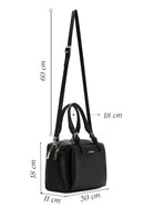 Women's Black Long Strap Shoulder Bag | Derimod Women's Black Long Strap Shoulder Bag | Derimod