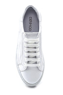 Women's Leather Patterned Sneaker | Derimod Women's Leather Patterned Sneaker | Derimod