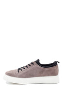 Men's Mink Suede Leather Sneaker | Derimod Men's Mink Suede Leather Sneaker | Derimod
