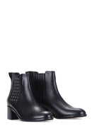 Heeled Stud Detailed Women's Boots | Derimod Heeled Stud Detailed Women's Boots | Derimod