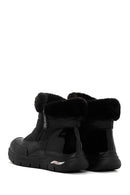 Skechers Kadın Siyah Arch Fit Smooth - Cool Puff Rugan Kalın Tabanlı Bot | Derimod Skechers Kadın Siyah Arch Fit Smooth - Cool Puff Rugan Kalın Tabanlı Bot | Derimod