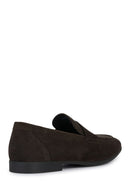 Geox Men's Brown Sapienza Suede Leather Loafer | Derimod Geox Men's Brown Sapienza Suede Leather Loafer | Derimod