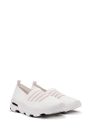 Derimod Zero Women's White Fabric Casual Sneakers | Derimod Derimod Zero Women's White Fabric Casual Sneakers | Derimod