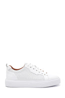 Erkek Deri Delikli Sneaker | Derimod Erkek Deri Delikli Sneaker | Derimod
