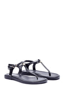 Women's Patent Leather Sandals | Derimod Women's Patent Leather Sandals | Derimod