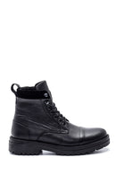 Men's Leather Zippered Boots | Derimod Men's Leather Zippered Boots | Derimod
