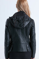 Belair Women's Leather Jacket | Derimod Belair Women's Leather Jacket | Derimod